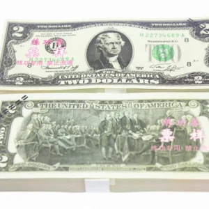 US Dollar Banknotes Paper Play Money Movie Props