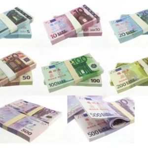 Euro Banknotes Paper Play Money Movie Props